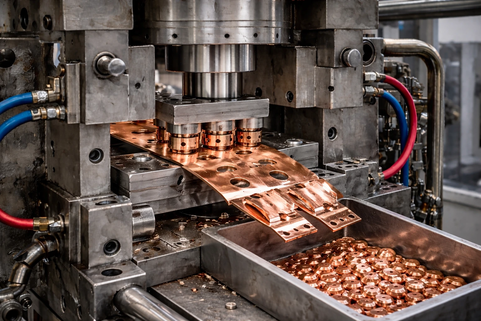 Produktion Blechbearbeitung